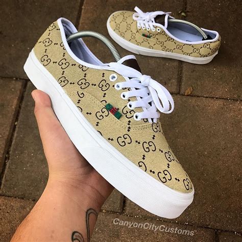 gucci x vans custom|Gucci Vans collaboration.